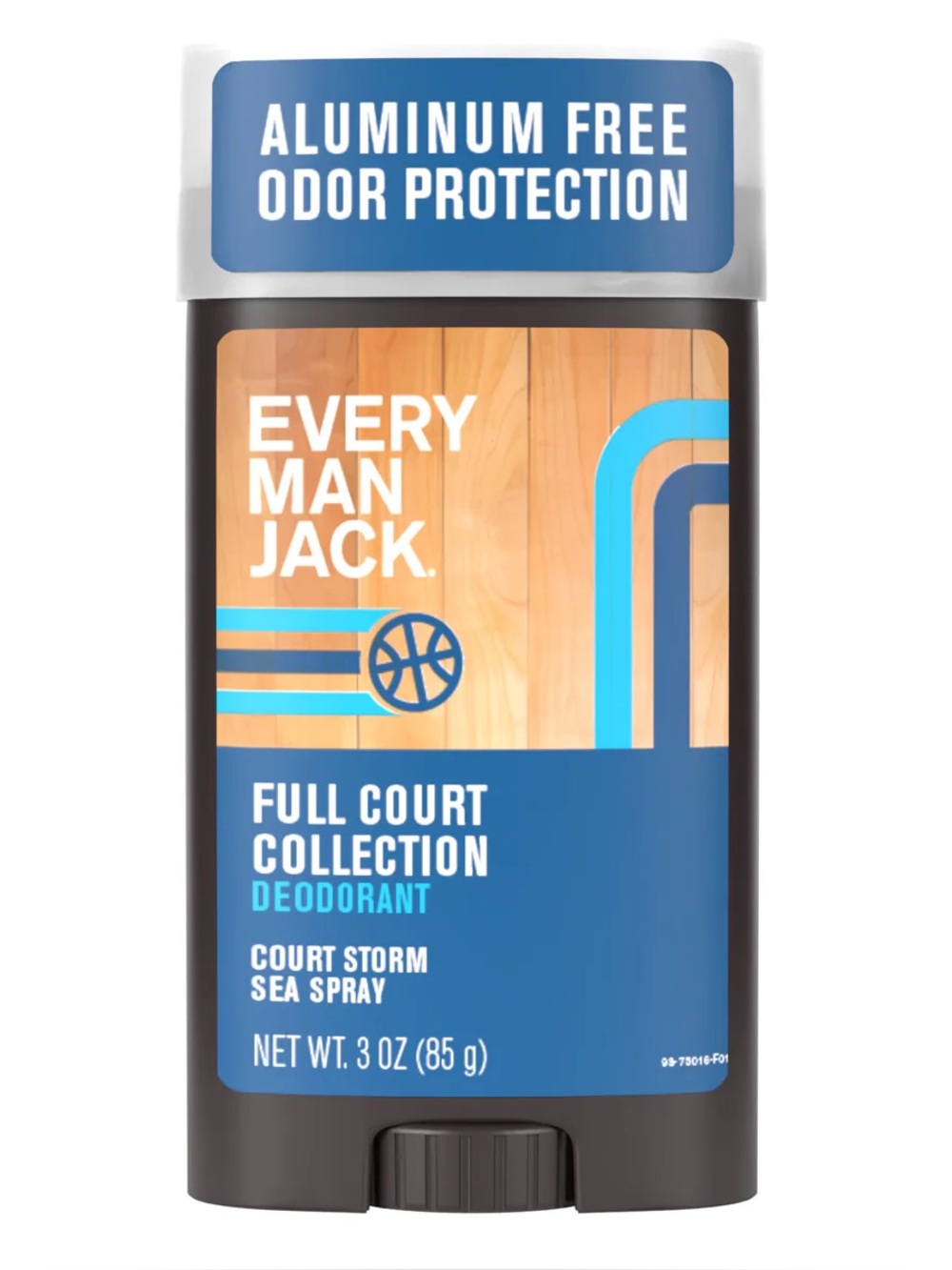 Every Man Jack Aluminum-Free Men's Deodorant - Court Storm Sea Spray, NEW